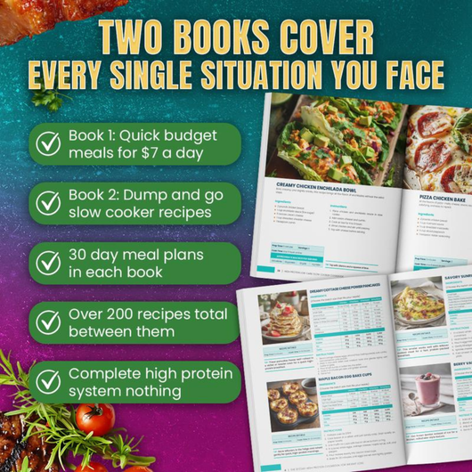 High Protein Cook Book Bundle