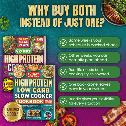 High Protein Cook Book Bundle