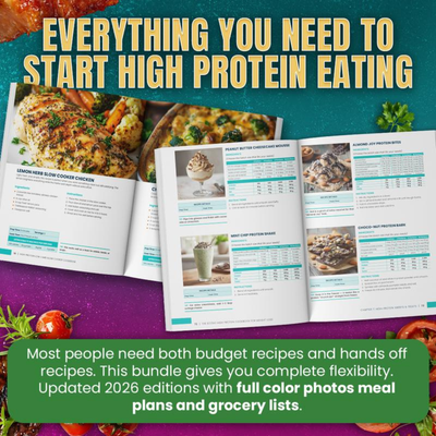 High Protein Cook Book Bundle